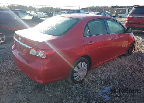 2013 Toyota Corolla Le из США, поврежденный, VIN 5YFBU4EE1DP109331